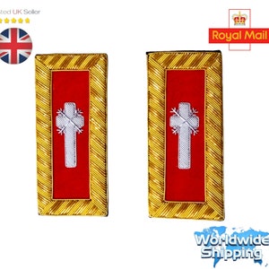 Knight Templar Schulterklappen Past Kommandant