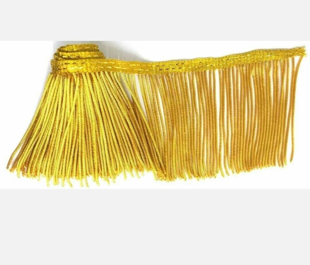 French Trim Handmade Gold Bullion Trim8cm Gold Bullion Fringe Catholic
