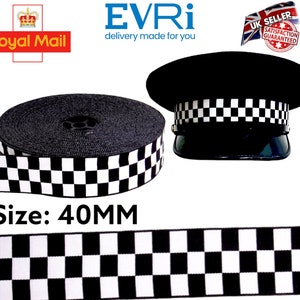 thumbnail image 2 of Genuine UK British Police Officer Cap – 100% Wool Fabric, Top Quality Militaria Hat 2 of 5