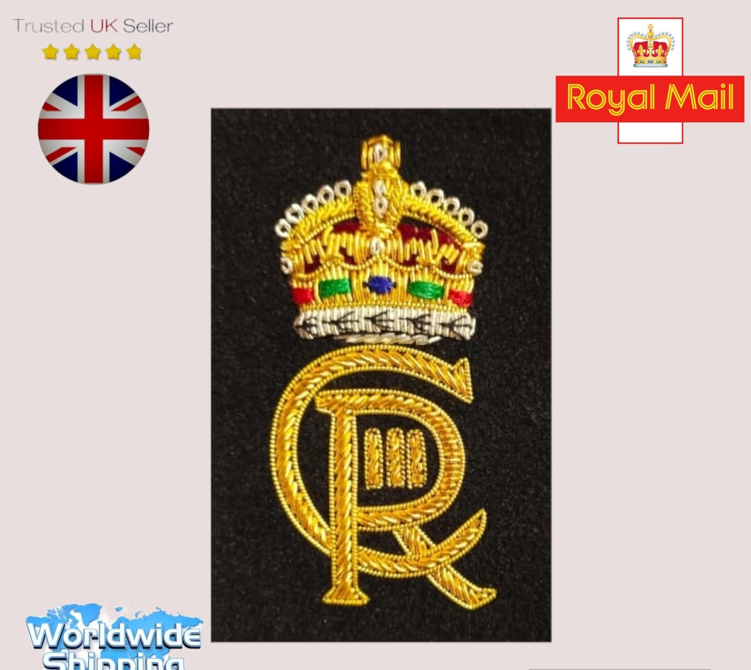 King Charles's New Royal Patch Design With Blazer Badge Hand ...