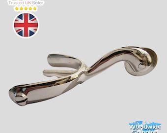 Swan Neck Spurs Solid Brass Metal" Pair " British Army, Military Boots, Shoes.