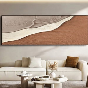 Abstract Painting on canvas Original 3d Texture Wall Art Minimalist Wall Art Large Canvas Wall Art Boho Wall Art Beach Wall Art Office Decor