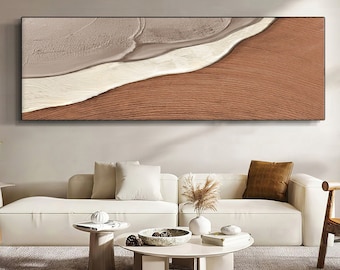 Abstract Painting on canvas Original 3d Texture Wall Art Minimalist Wall Art Large Canvas Wall Art Boho Wall Art Beach Wall Art Office Decor