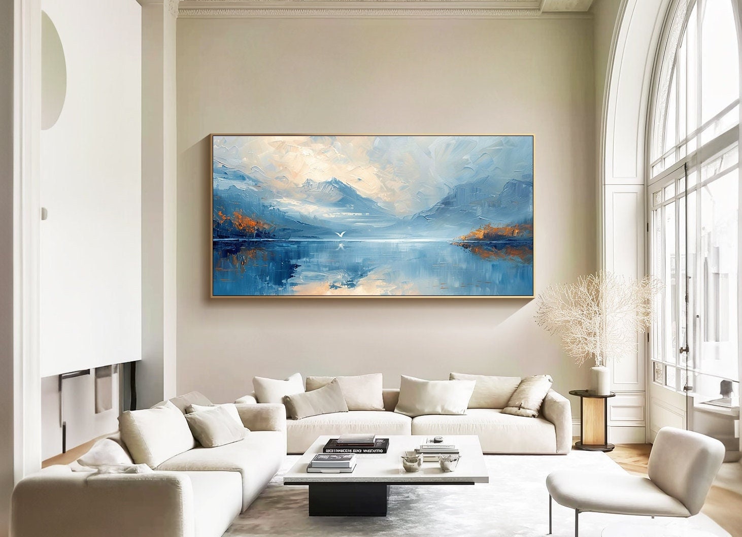 Large Abstract Landscape Painting Abstract Oil Painting on Canvas ...
