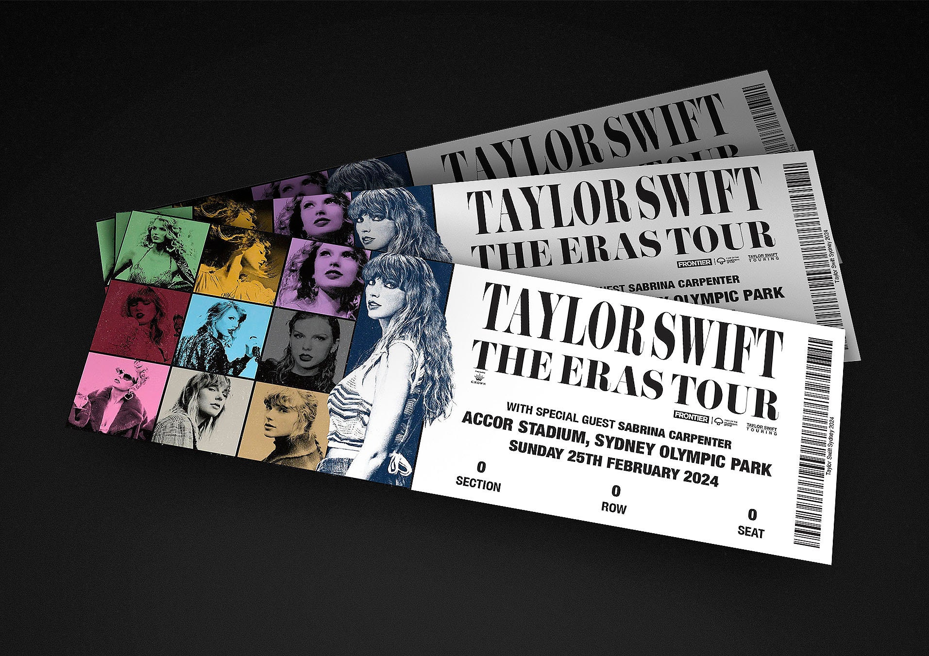 Taylor's Swift the Eras Tour Novelty Concert Ticket / Keepsake ...