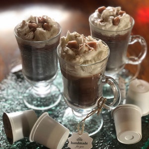 Coffee Candle: Irish Coffee Mug, Whipped Wax & Cinnamon