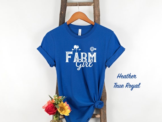 Farm Girl Shirt, Farm Girl T-Shirt, Faring Tee, Farm Life Shirt, Farm Vibes Shirt, Farm Girl, Country Girl Shirt, Cute Farming Shirt