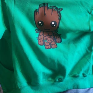 Groot Youth Hoodie: Guardians of the Galaxy Fan Gift, Personalized Option