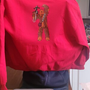 Personalized Chewbacca Hoodie: Star Wars Fan Gift