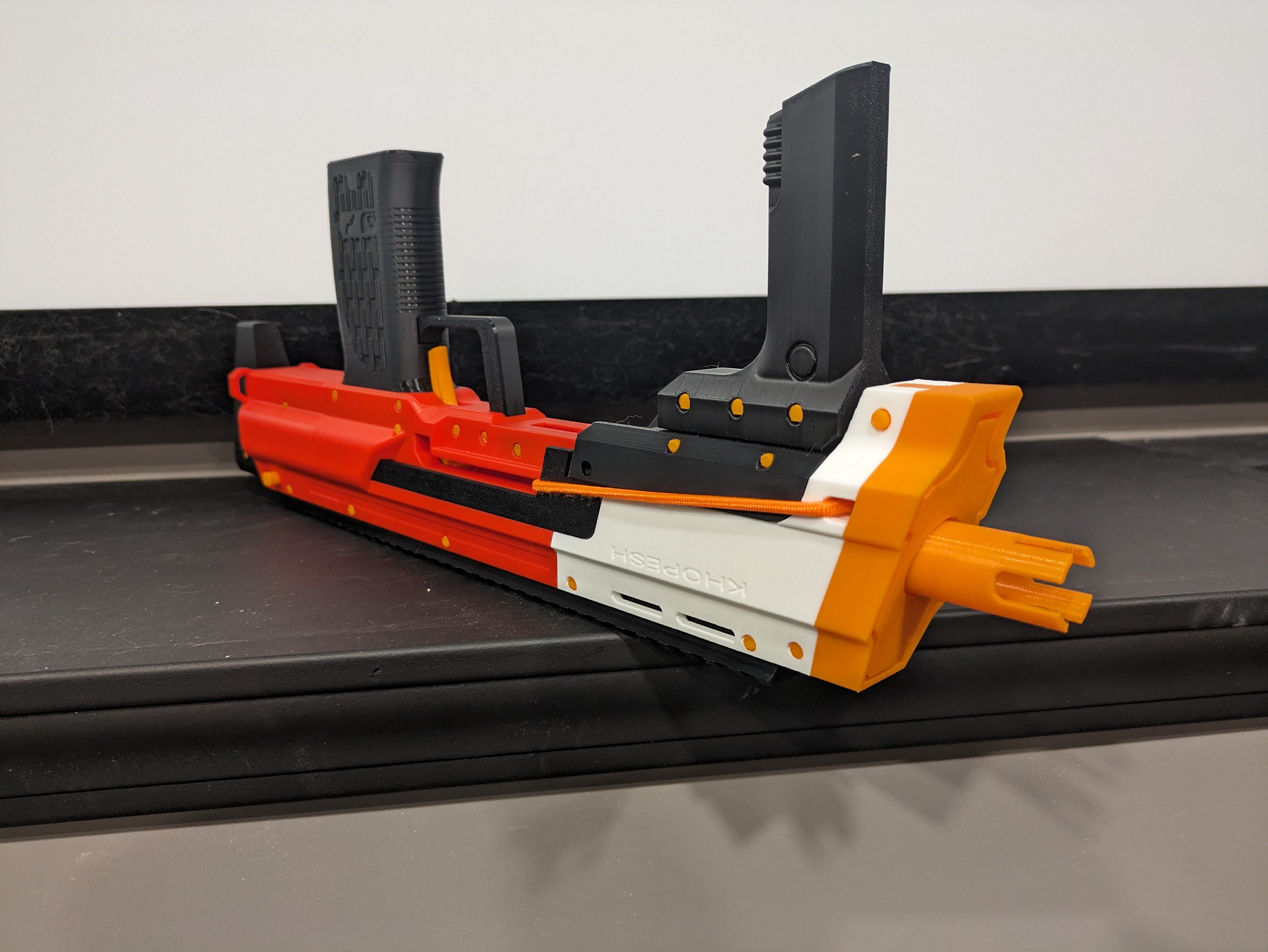 Khopesh With 3 Printed Mags - Stringer Foam Dart Blaster by ...