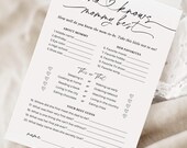 Who Knows Mommy Best Baby Shower Game: How Well Do You Know The Mommy To Be, Baby Shower Activity (Editable Canva Template)