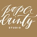 Paperdaintystudio store logo