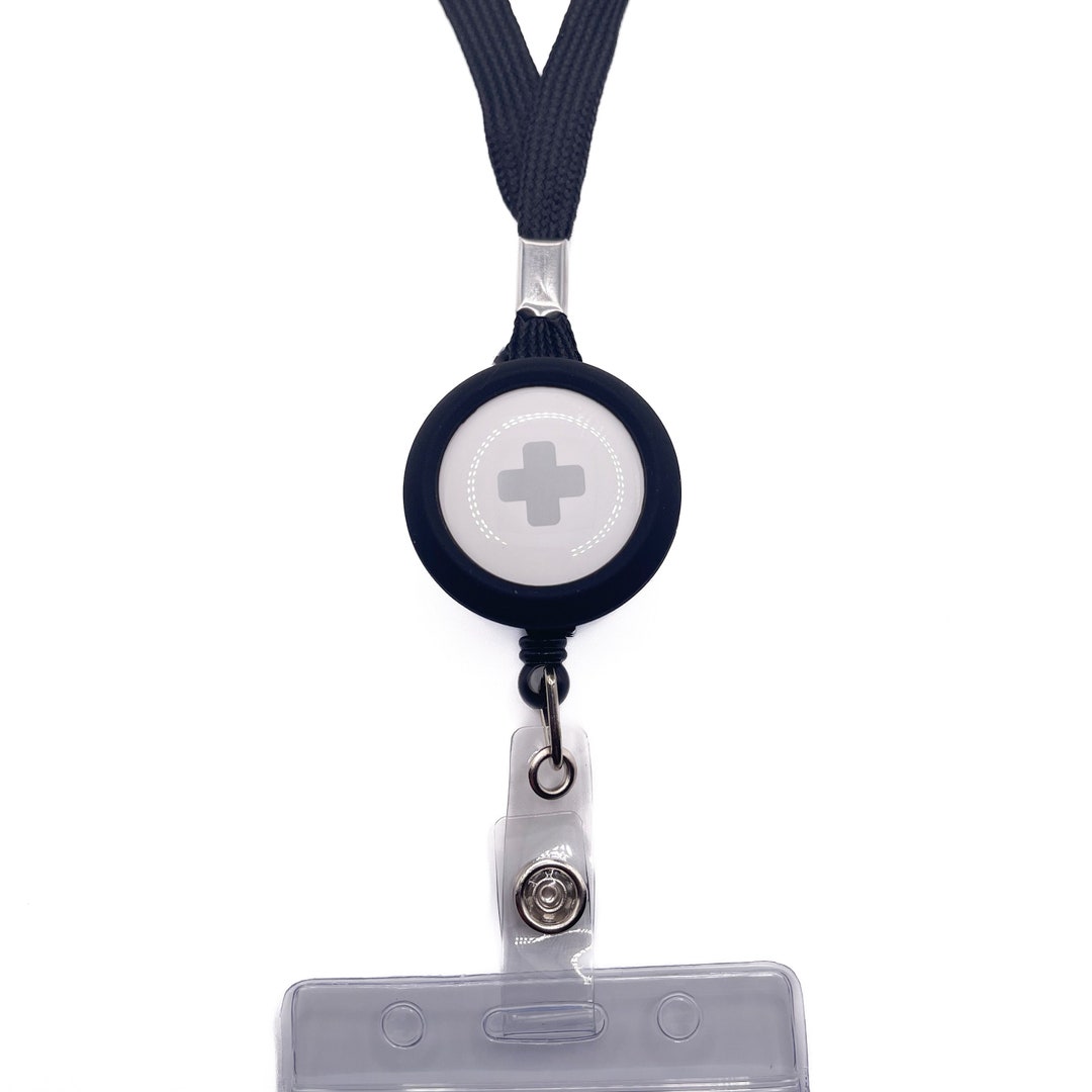 AirTag Retractable Badge Reel Lanyard 16 in Lanyard 24 in Etsy