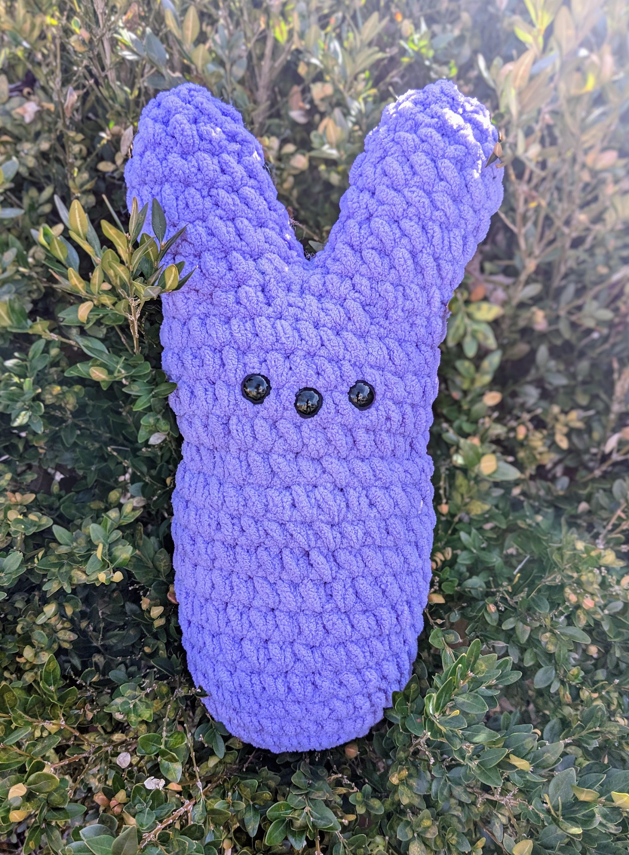 Peep Marshmallow Bunny Crochet Pattern Etsy