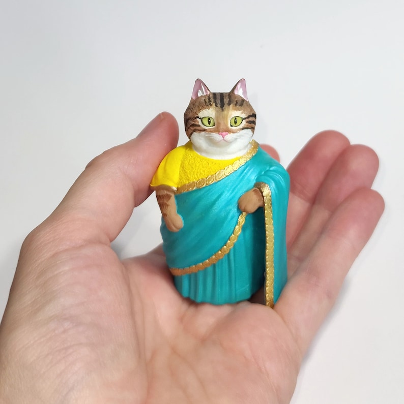 Tubby Tabbys, Saree Dress Fancy Furries Figurines Adorable Animal Friends Figurines and Ornaments image 8