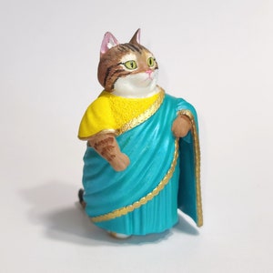 Tubby Tabbys, Saree Dress Fancy Furries Figurines Adorable Animal Friends Figurines and Ornaments image 2