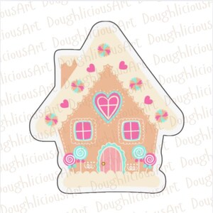 Gingerbread house cookie cutter