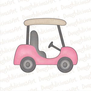 Golf cart cookie cutter