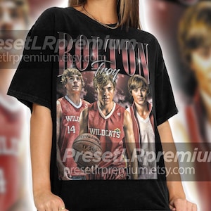 Troy Bolton High School Musical Shirt: Bootleg Vintage Style Fan Tee