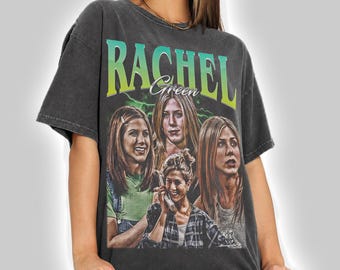 Rachel Green T-Shirt, Comfort Colors FRIENDS Tee, Jennifer Aniston Shirt, 90s TV Show Shirt, Gift For Friends ID