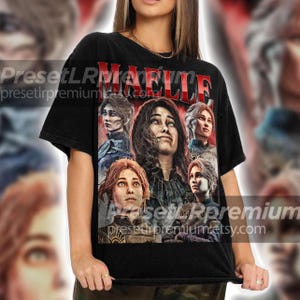 Vintage Maelle Expedition 33 Tee: Retro Sci-Fi Graphic T-Shirt