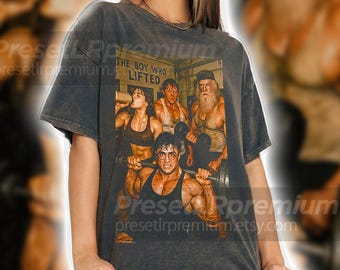 Camiseta Harry Gym Day Comfort Colors, camiseta Wizard Gym Squad, camiseta The Boy Who Lifted, sudadera Meme Harry, camiseta Workout Harry, HP Fan ID