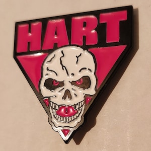 Bret Hitman Hart Hart Foundation Soft Enamel Pin