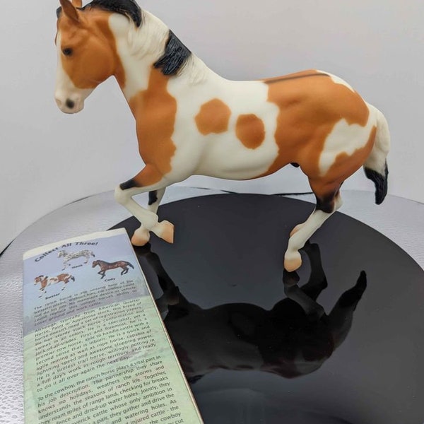 Breyer Traditional Buster Ranch Horse dun pinto #749 produced 1999