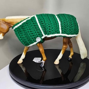 Breyer oder Peter Stone Traditionelle Schuppenstrick-Winterdecke NUR