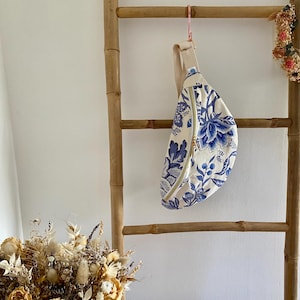 Sac banane upcyclé cousu main – banane femme  – accessoire mode unique