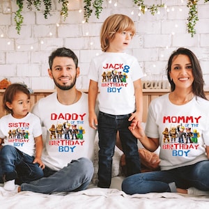 It&#39;s My Birthday Roblox Shirt, Family Birthday Shirts, Birthday Family Tee, Video Game Matching Birthday, Birthday Robots Shirt
