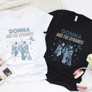 Donna and The Dynamos, One Night Only, Retro Vintage Bachelorette, Mamma Mia Bach Party Shirts, Nashville, Bridal Party,  Bride Shirt