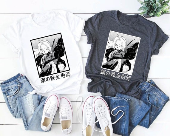 Full Metal Alchemist, Anime Shirt, Edward Elric Shirt, Full metal Alchemist Shirt, Anime Movies Watching Shirt