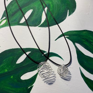 Crystal Cage Necklace