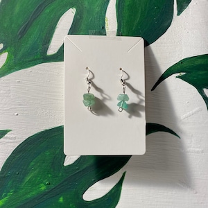 Crystal chip Earrings (14 crystals)