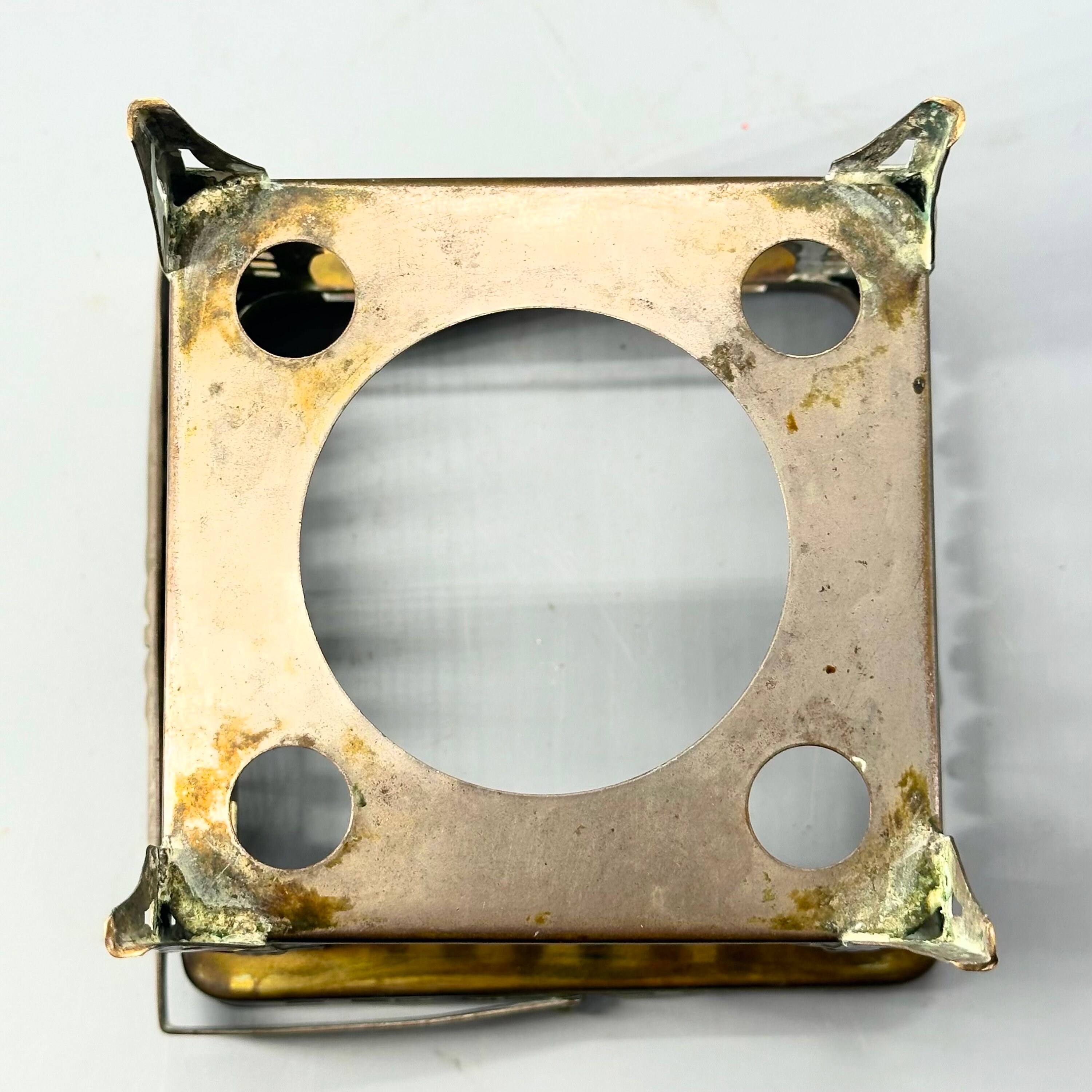 Antique, 1890s, Art Deco, Brass, Tea Light, Food Warmer, Tea Warmer