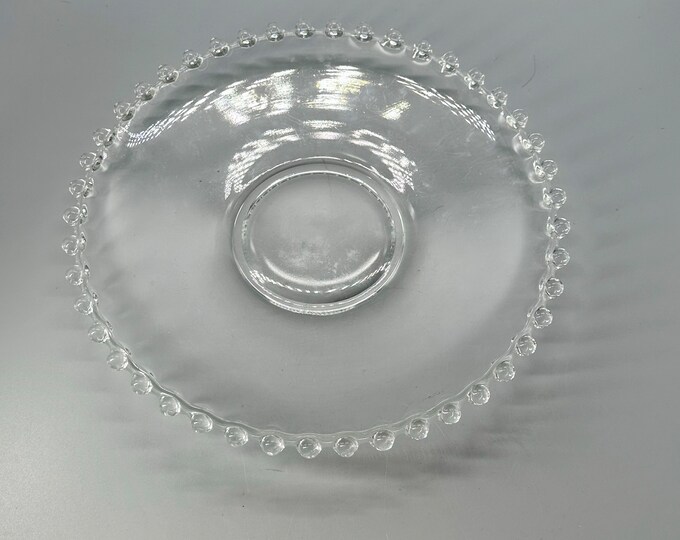 Set Of 2 Bella Perle Beaded Medium & Large Glass Tableware Serving Platter~5056705310567 01c Mp - View #4