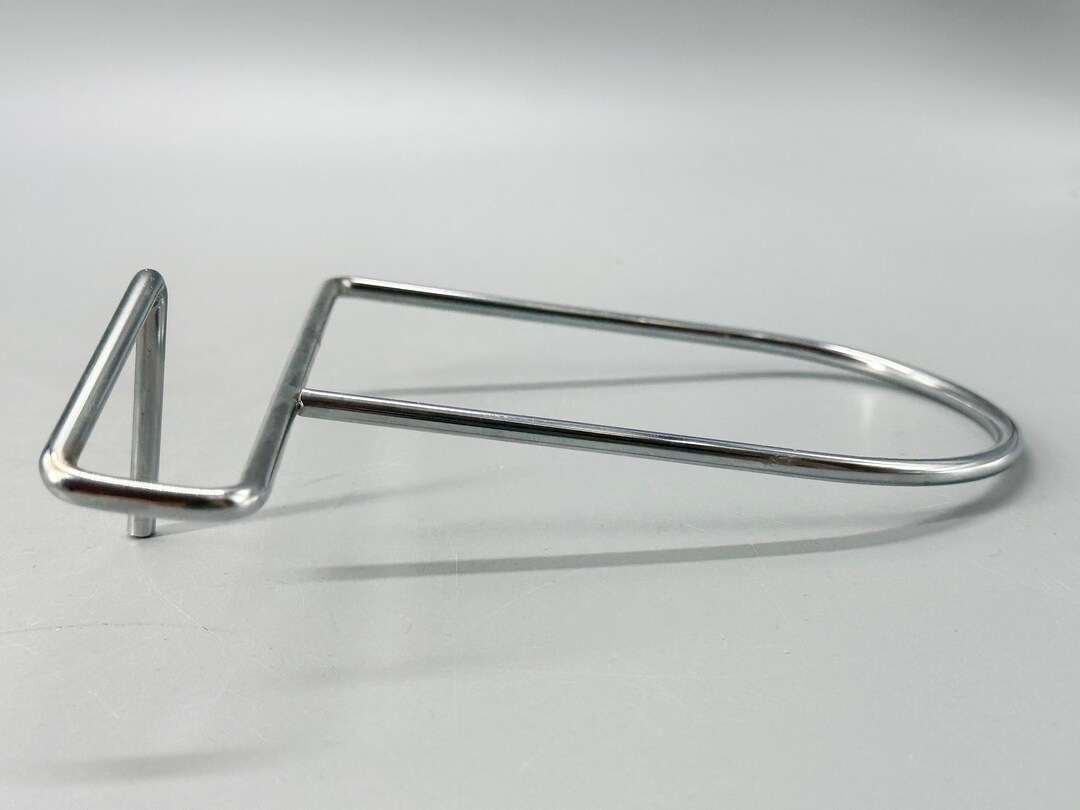 Vintage, Ikea, Flit, Set of Two, Bookends, Book Ends, Silver Tone, Metal, Design, 80's, Wire