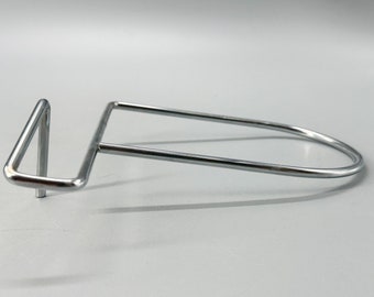 Vintage, Ikea, Flit, set of two, bookends, book ends, silver tone, metal, design, 80's, wire, Billy, HobbelAmsterdam