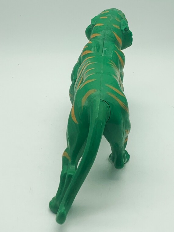 Green sales tiger toy