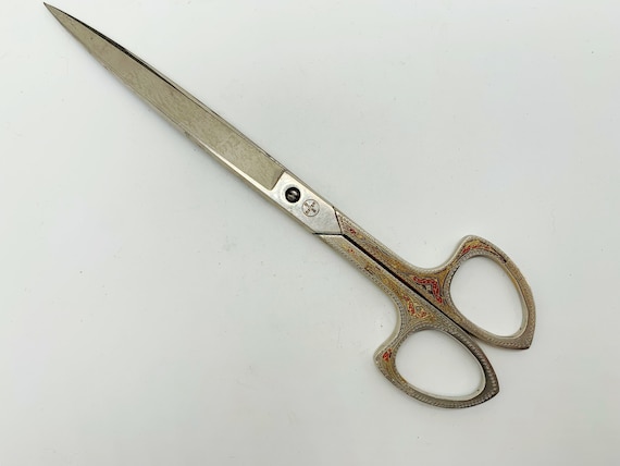 Bayer Vintage Scissors Vintage 50s 1950s German Stainless Steel