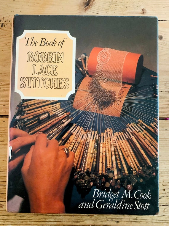 The Book of Bobbin Lace Stitches by Bridget M. Cook and Etsy