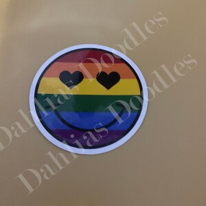 Pride Month Sticker - Multiple Designs, LGBTQ+ Pride, Rainbow Flag