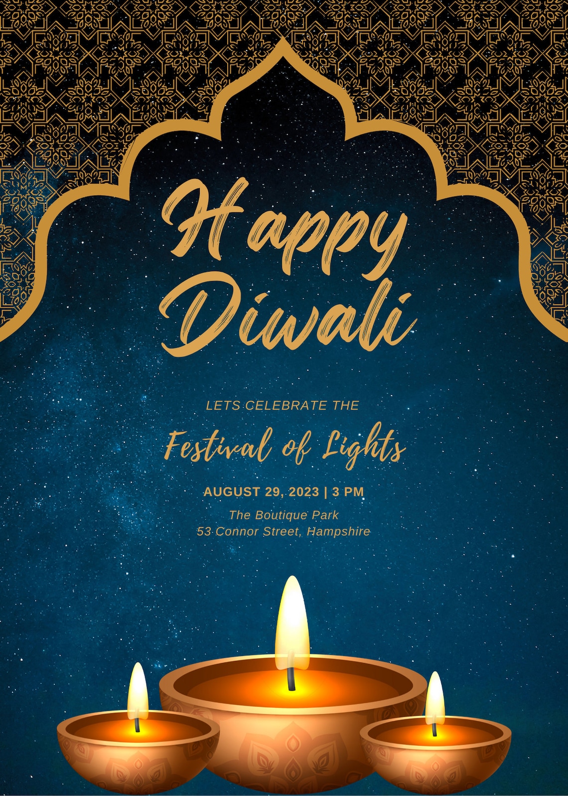 Happy Diwali Invitation, Diwali Celebration Invite, Diwali Dinner Party Happy Diwali Invitation, Diwali Celebration Invite, Diwali Dinner Party