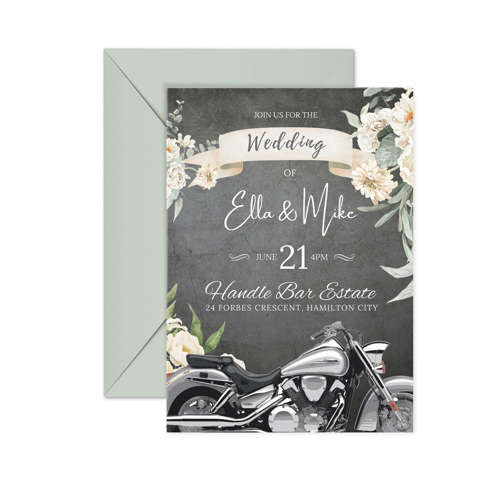 motorcycle-wedding-invitation-set-printable-motorbike-wedding-invitation-motorcycle-wedding-invitation-printable-editable-template-etsy