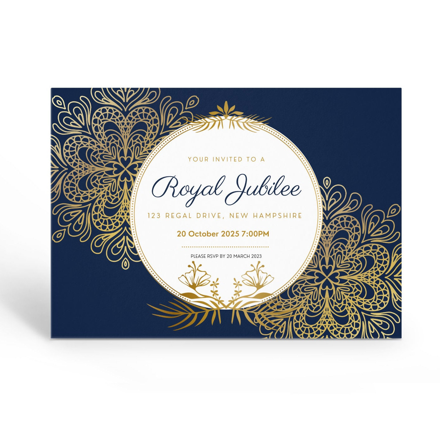 Printable Jubilee Party Invitations, Queens Platinum Jubilee Invite