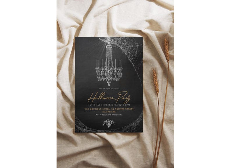 Printable Halloween Party Invite