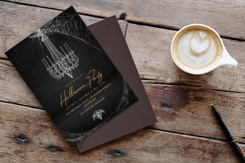 Adult Halloween Invitations