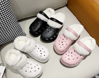 fur lined croc