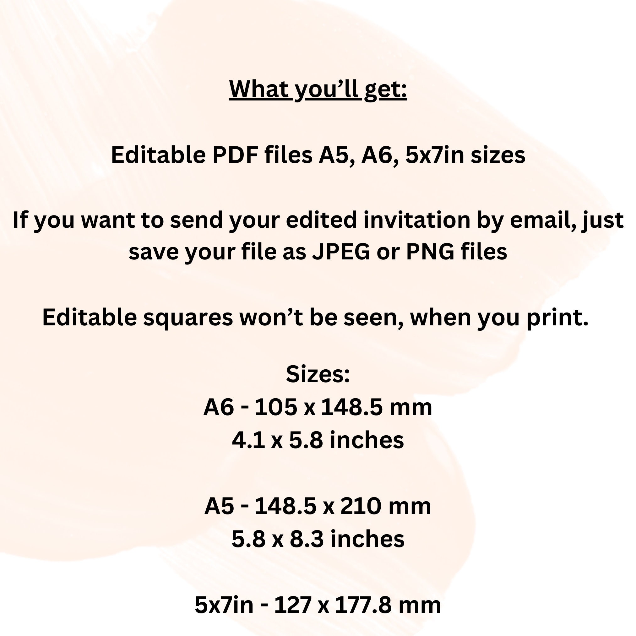 Editable Wedding Minimalist Elegant Invitation Printable and Editable ...